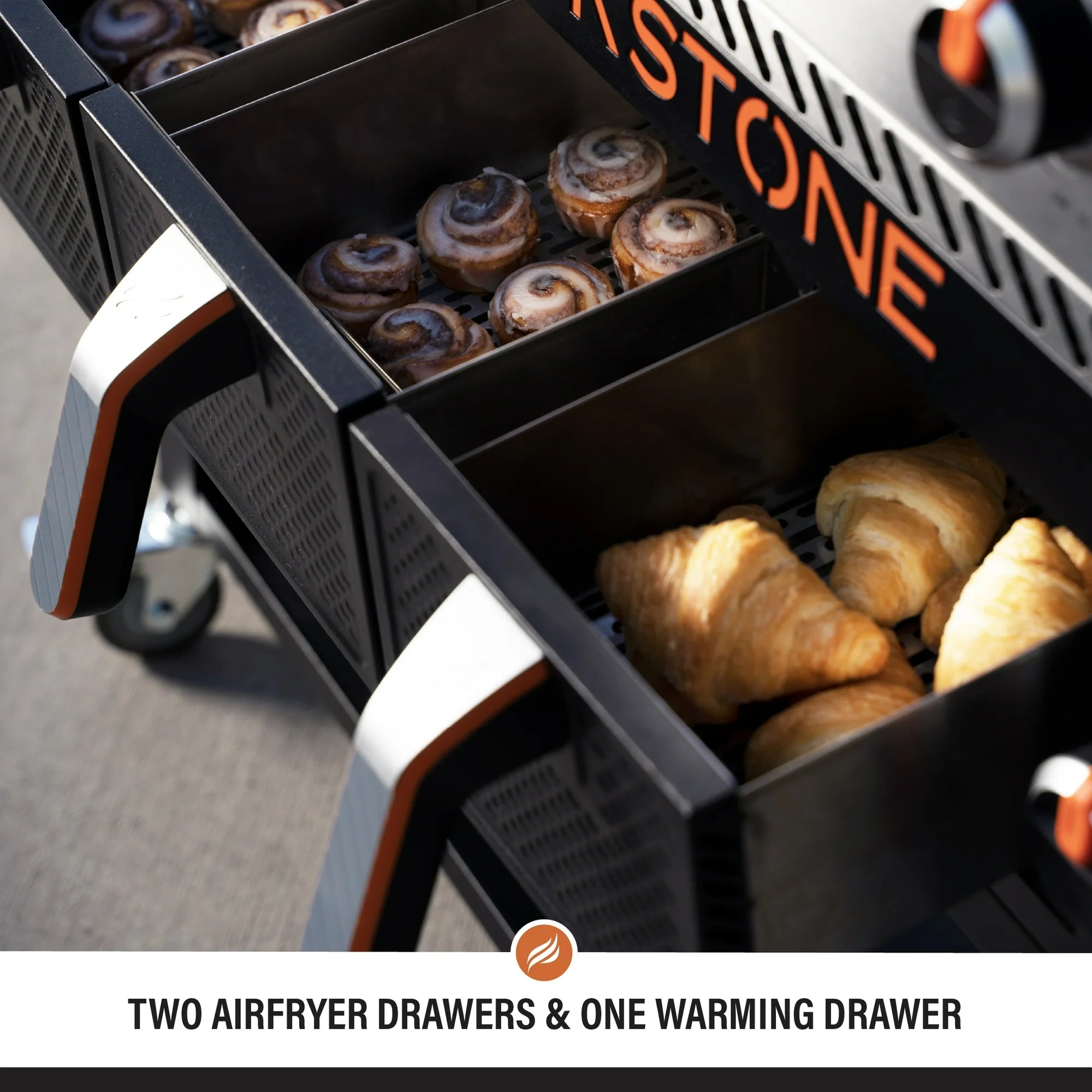 Blackstone 4-Burner 36" Propane Outdoor Griddle with Air Fryer + Hood + FREE Full BBQ Set – All in One Deal!