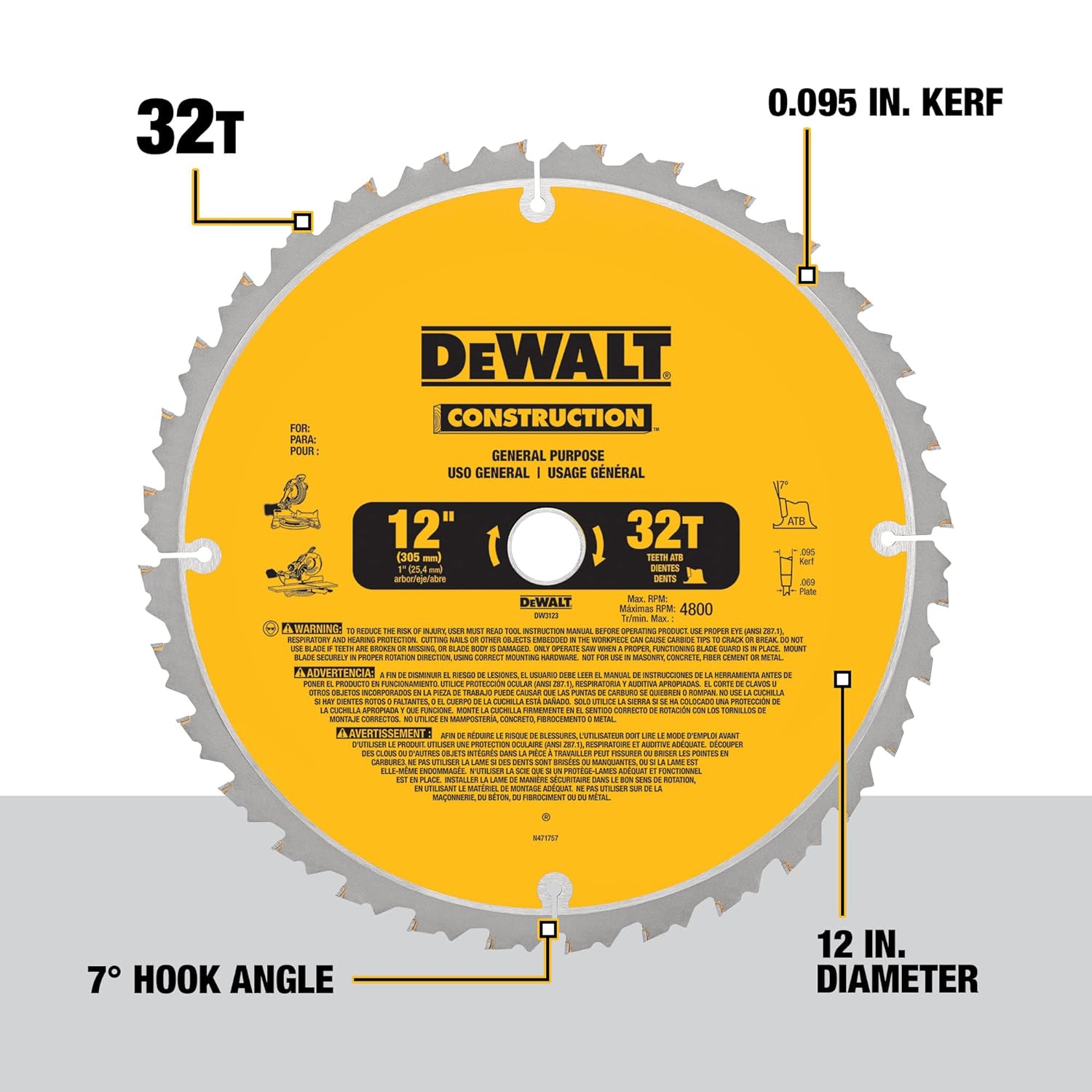 💥Clearance Sale🔥 DEWALT Table Saw,Reciprocating Saw,Miter Saw COMBO KIT. (15-TOOL)