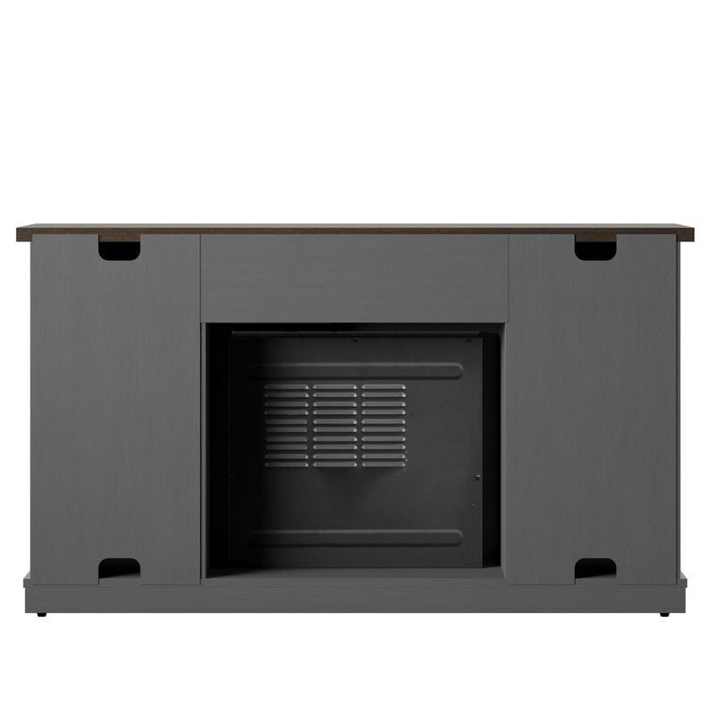 TV Stand for TVs up to 55" with Fireplace Included