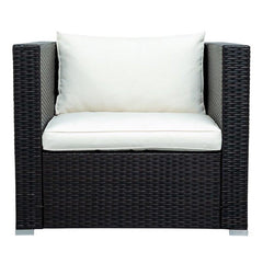 Lancaer Wicker/Rattan 6 - Person Seating Group with Cushions