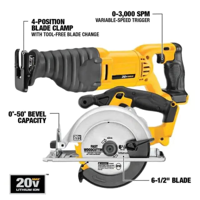 Clearance Sale 20-VOLT MAX LITHIUM ION BEST CORDLESS COMBO KIT (32-TOOL)