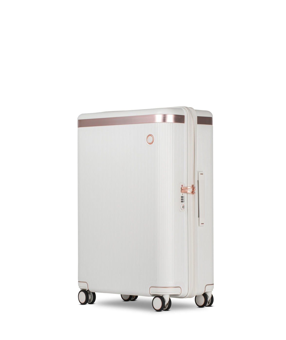 Dynasty Suitcase, Medium 67 cm, Ivory White