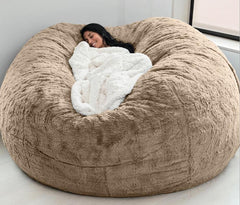 12 COLORS OVERSIZED FUR BEAN BAG [BUY 2 GET 1 FREE CODE: B2G1(ADD 3 ITEMS) || BUY 5 GET 5 FREE CODE: B5G5 (ADD 10 TIEMS)]