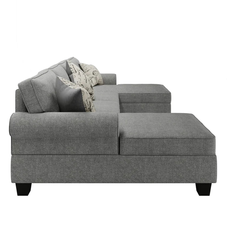 116" Wide Left Hand Facing Modular Sofa & Chaise