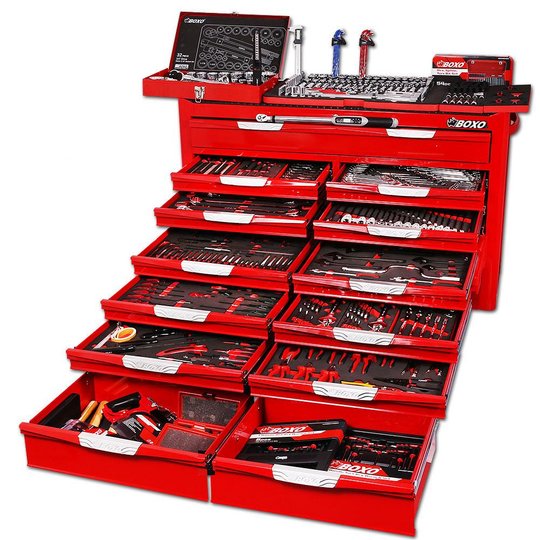 （🔥Winter Sale）Drawer Roller Cabinet Tool Chest Kit（Contains 613 tools ）