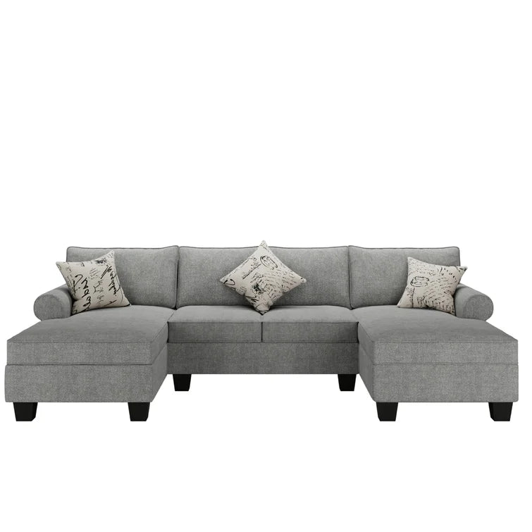 116" Wide Left Hand Facing Modular Sofa & Chaise