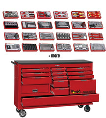 Teng Tools 756-piece 67-inch wide Juggernaut original tool kit-TCW813UNBK-KIT1