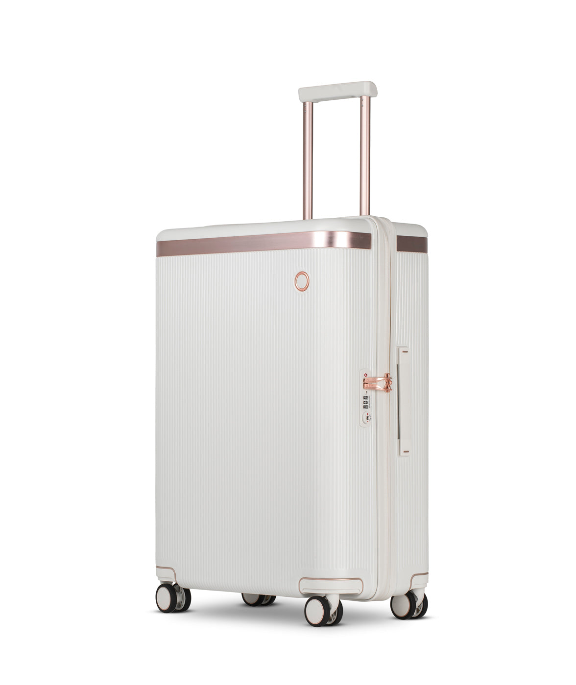 Dynasty Suitcase, Medium 67 cm, Ivory White