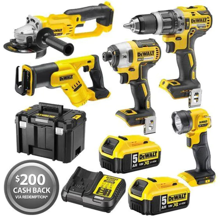 💥Clearance Sale🔥DeWalt DCK654P3T-QW Cordless Power Tool Set (14-TOOL)