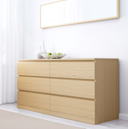 MALM 6-drawer dresser(LIMITED QUANTITIES WHILE SUPPLIES LAST)