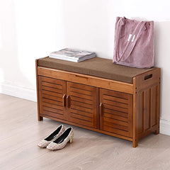 K KELBEL Shoe Rack & Shoe Bench & Shoe Cabinet & Boot Organizing Detachable Cushion with Hidden Storage Compartment,Large Size XX-Large(Upgrade Classic Shoe Cabinet)