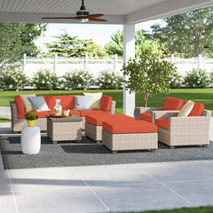 Rochford 7 - Person Seating Group with Cushions