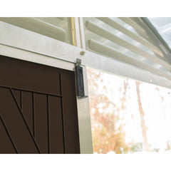 SkyLight? 7 ft. 5 in. W x 17 ft. 3 in. D Plastic Storage Shed