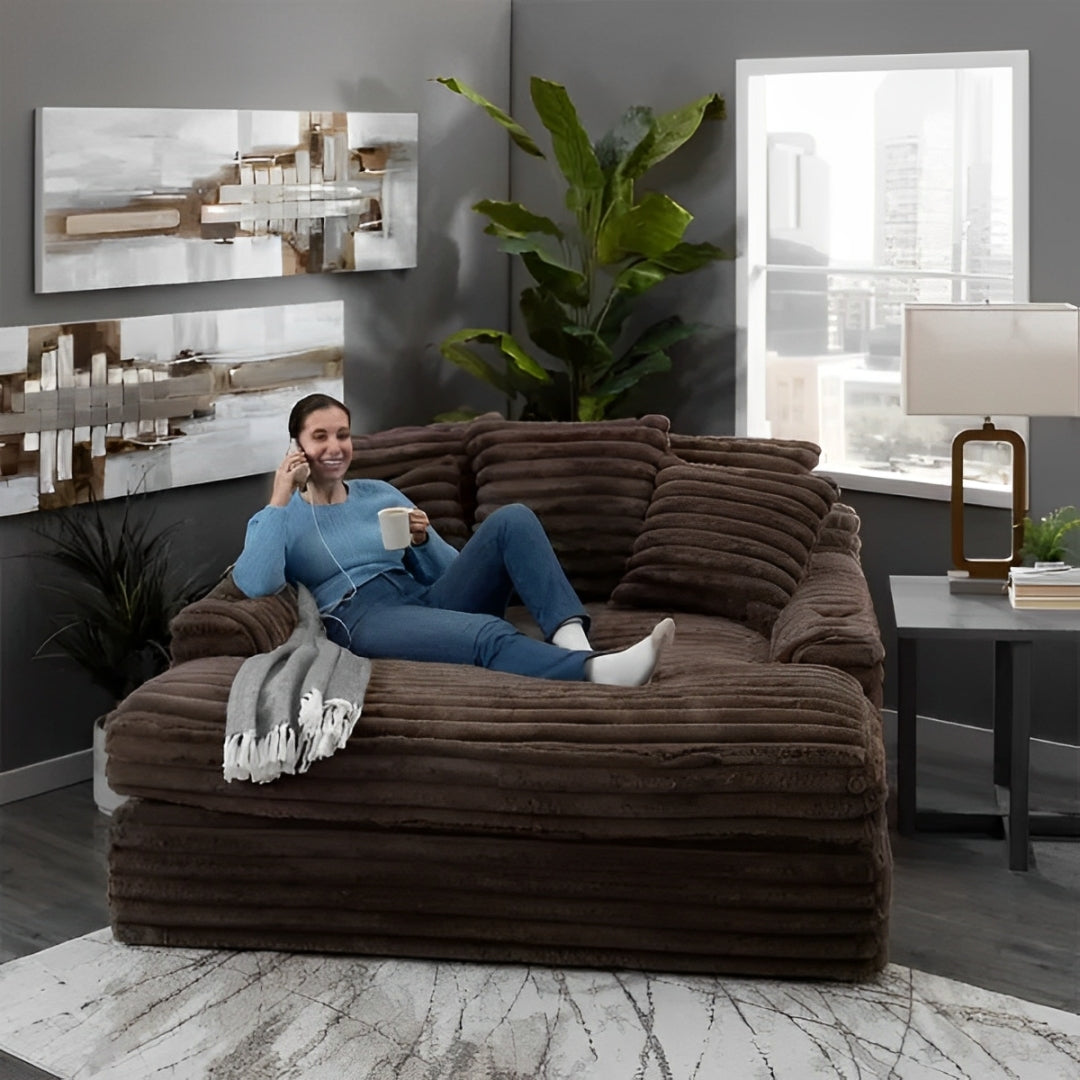 Nestle Recliner With Dual Cupholders And Charging Ports