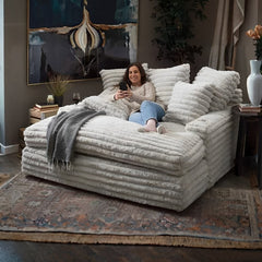 Nestle Recliner With Dual Cupholders And Charging Ports
