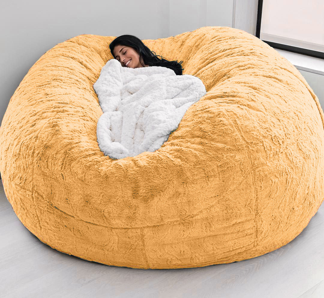 12 COLORS OVERSIZED FUR BEAN BAG [BUY 2 GET 1 FREE CODE: B2G1(ADD 3 ITEMS) || BUY 5 GET 5 FREE CODE: B5G5 (ADD 10 TIEMS)]