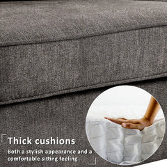 116" Wide Left Hand Facing Modular Sofa & Chaise