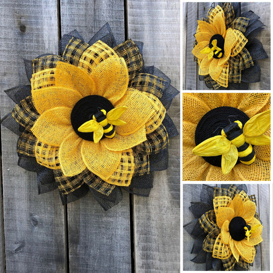 💐🎉 Geraniums basket Wreaths💐(🎁Easter Hot Sale🎁)