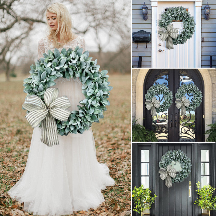 💐🎉 Geraniums basket Wreaths💐(🎁Easter Hot Sale🎁)