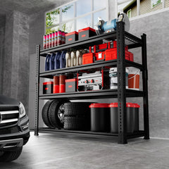 Adjustable Heavy Duty Metal Shelving Unit For Garage,Pantry,Storage,Toolsheds, Warehouses