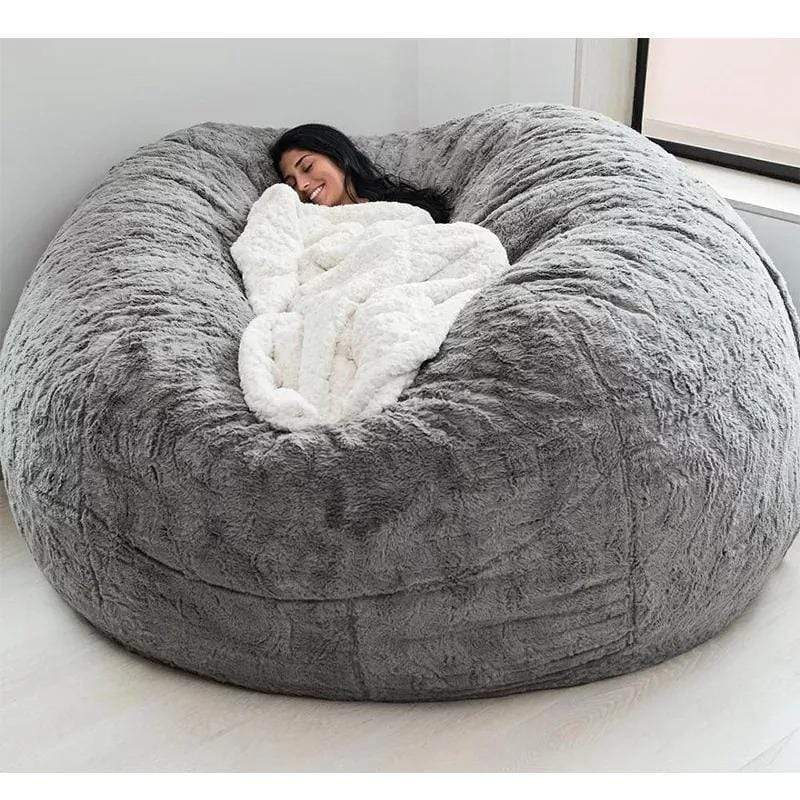 12 COLORS OVERSIZED FUR BEAN BAG [BUY 2 GET 1 FREE CODE: B2G1(ADD 3 ITEMS) || BUY 5 GET 5 FREE CODE: B5G5 (ADD 10 TIEMS)]