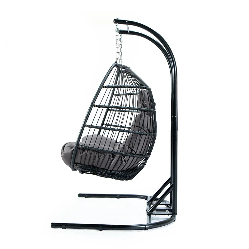 Double Swing Chair with Stand