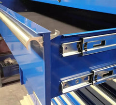 EXTREME TOOLS RX Series 55" 12 Drawer Roller with Cabinets and Saddlebags