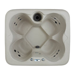 Lifesmart Spas LS100 4 - Person 13 - Jet Rectangular Plug And Play Hot Tub