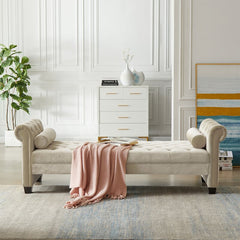 Aitiana 82.3'' Velvet Rolled Arm Sofa Bed