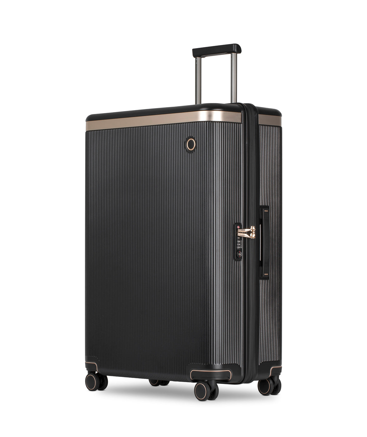 Dynasty 3 piece Suitcase Set, Black