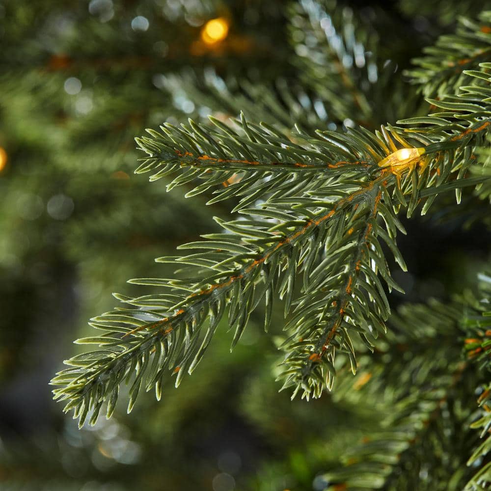 12 ft. Pre-Lit LED Jackson Noble Fir Artificial Christmas Tree