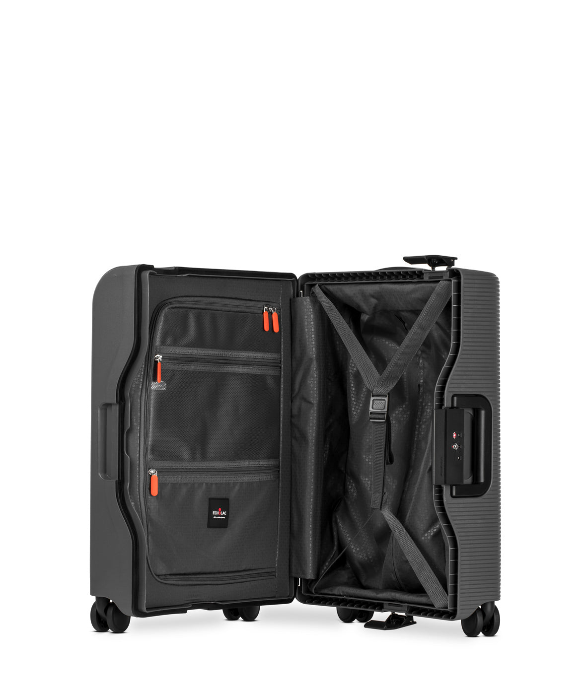 Fusion Suitcase, Small 55 cm, Dark Grey