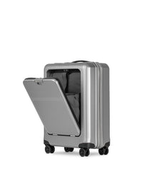 Knight Suitcase, Small 55 cm, Silver