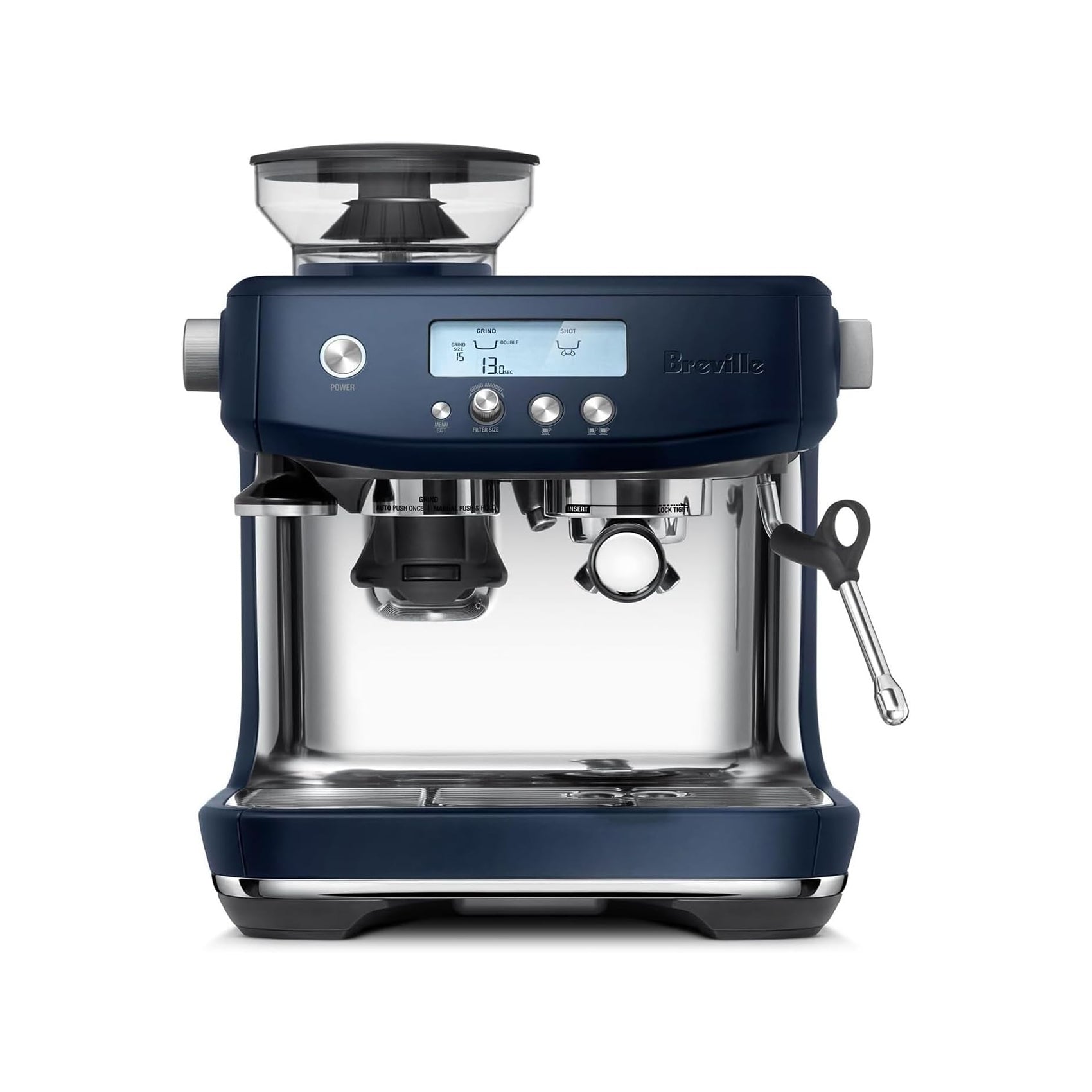 Breville Barista Pro Espresso Machine BES878BSS, Brushed Stainless Steel