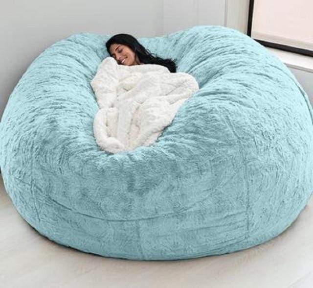 12 COLORS OVERSIZED FUR BEAN BAG [BUY 2 GET 1 FREE CODE: B2G1(ADD 3 ITEMS) || BUY 5 GET 5 FREE CODE: B5G5 (ADD 10 TIEMS)]