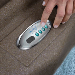 Aquarest Spas, Powered By Jacuzzi® Pumps 2 - Person 2 - Jet Oval Plug And Play Hot Tub with Ozonator