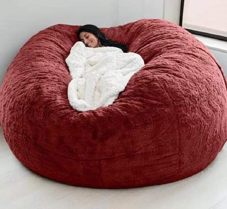 12 COLORS OVERSIZED FUR BEAN BAG [BUY 2 GET 1 FREE CODE: B2G1(ADD 3 ITEMS) || BUY 5 GET 5 FREE CODE: B5G5 (ADD 10 TIEMS)]