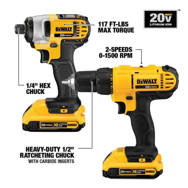 💥Clearance Sale🔥DeWalt DCK654P3T-QW Cordless Power Tool Set (14-TOOL)